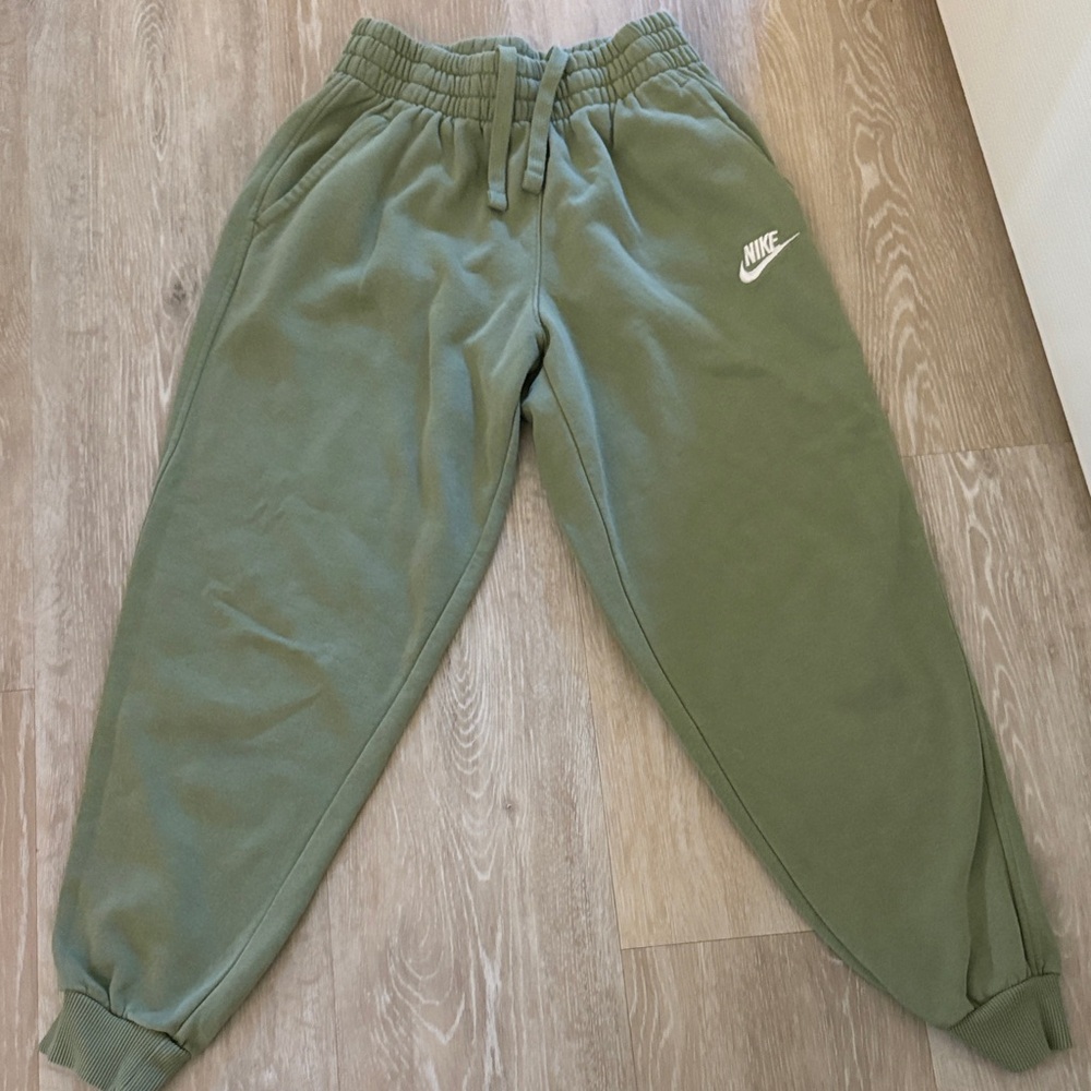 Nike Kids Olive Green Sweatpants